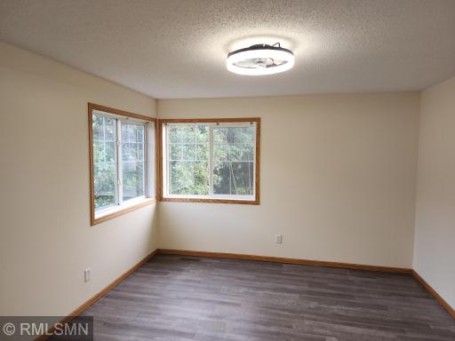 Master suite newly painted ceilings, viinyl plank flooring, newly painted