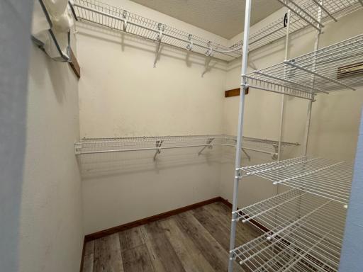 primary bedroom closet