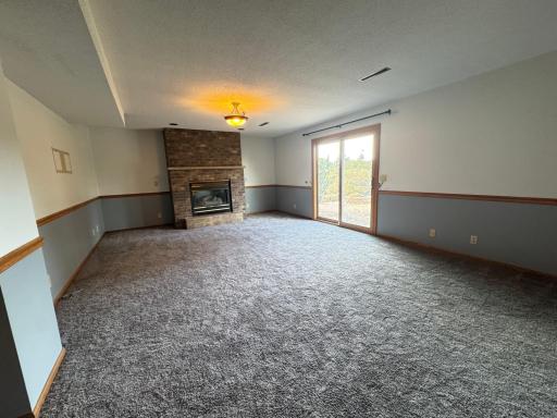 Walkout family room