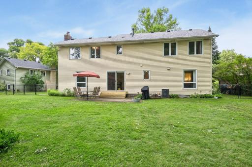 Back of house & patio