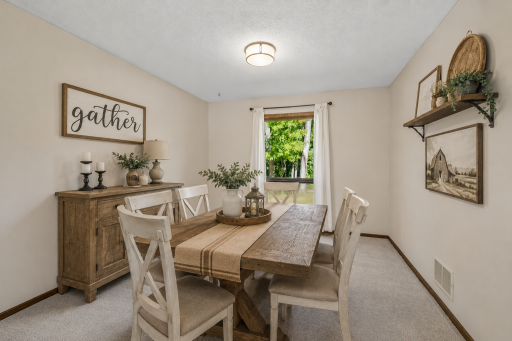Dining Room - virtually staged