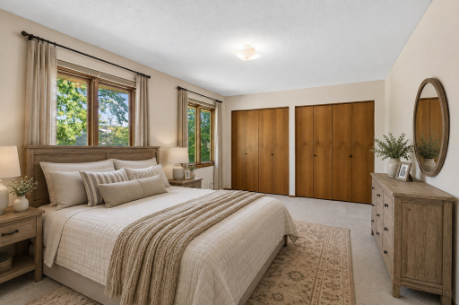 Primary Suite - Virtually staged