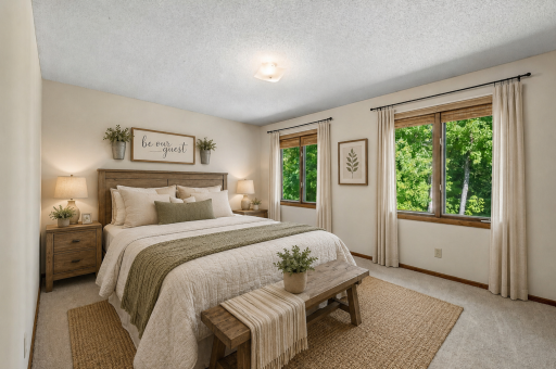 Bedroom #2 - virtually staged