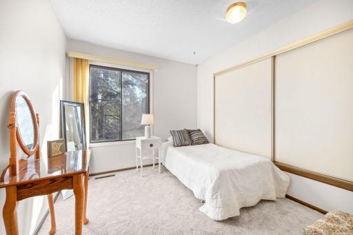 Bedroom #3 (on the same level) is also nice and bright with a large closet. New carpet.