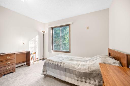 Bedroom #2 (on the same level) is nice and bright, also with a large closet. New carpet.