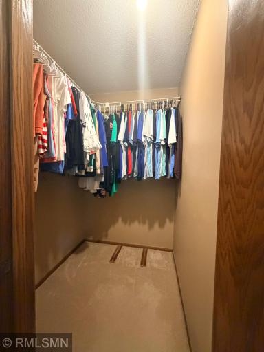 Primary walk-in closet
