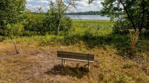 Wooded building site overlooking Gull Lake