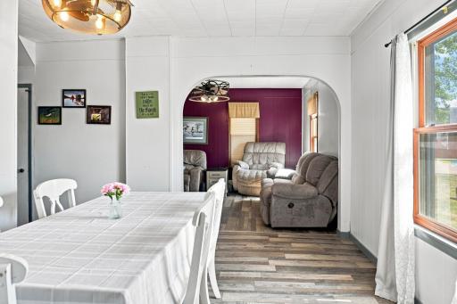 Dining Room & Living Room