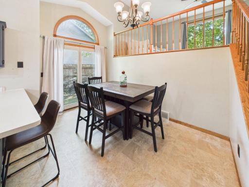 Dining Room with Walk-out Patio area