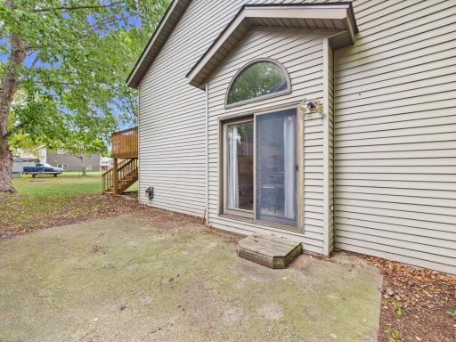 Patio off Dining Room