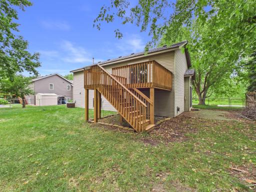 Back of Home with Deck