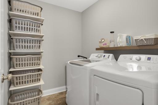 The Laundry Room is located on the second floor.