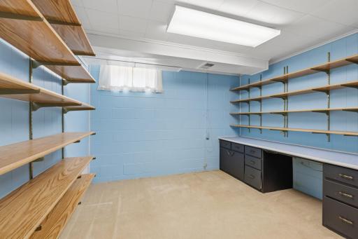 The Second of 2 Lower Flex Rooms, This One at 11x11 ft, Which Could also Become a Legal Bedroom by Adding an Egress Window and a Closet.