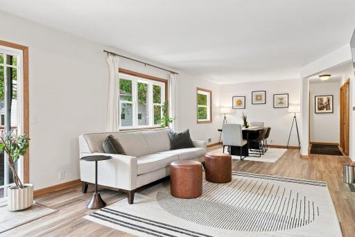 The clean, spacious layout is perfect for everyday living and entertaining.