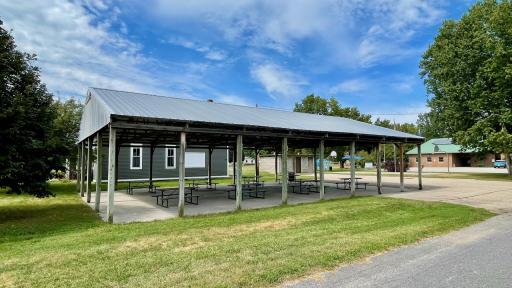 There is even a public picnic area and playground for the kids right up the road.