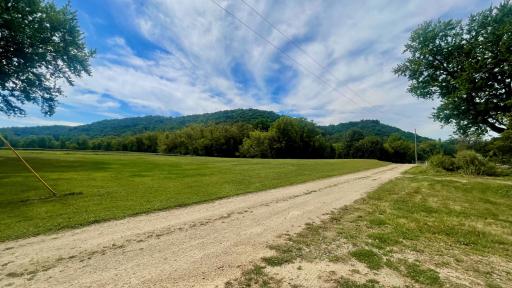 Road leading to the property. Welcome home!