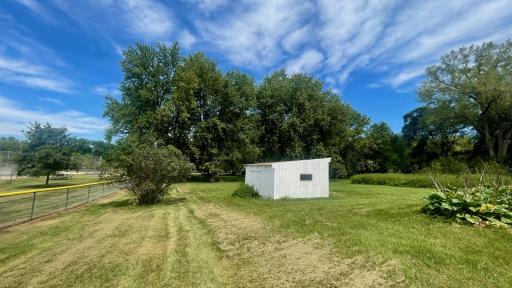 Tucked conveniently behind the garage, a spacious 16' x 20' shed provides incredible bonus space alongside the 10' x 10' shed and main 24' x 27' garage.