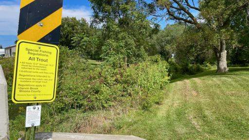 Direct access to Garvin Brook is just moments away from the home. Throw in a line for a relaxing afternoon and even come home with dinner.