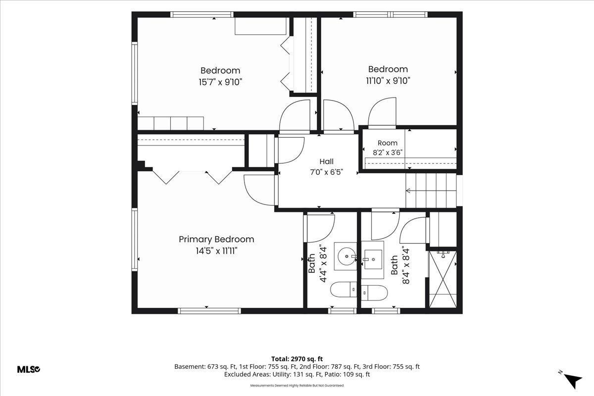 Upper Level Dimensions