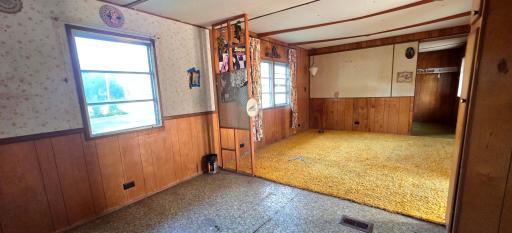 inside trailer