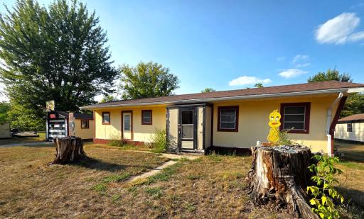 Trailer on property