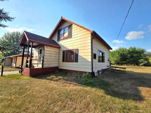 East Side of home