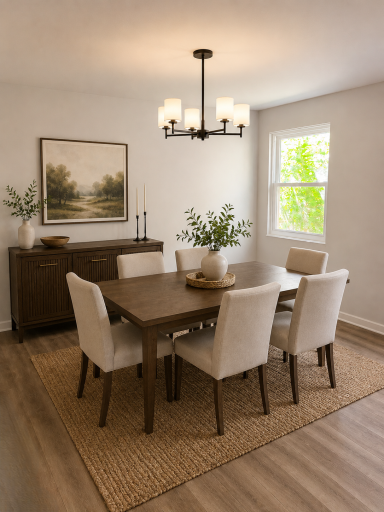 Virtually Renovated Dining Room