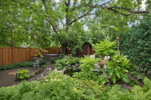 Lush, low maintenance perennials add so much visual interest to the space