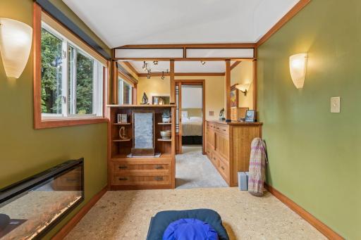 Another view to give you perspective of the spaces that connect to the bedroom