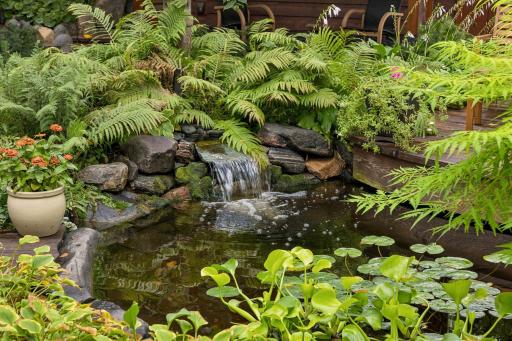 This backyard transports you to a different place - its calming and so incredibly beautiful.