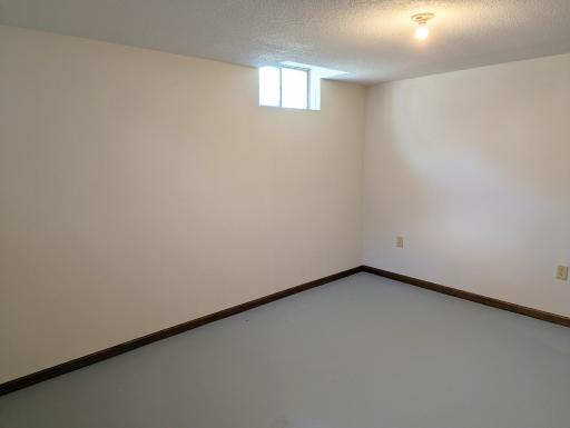 Basement finished room.