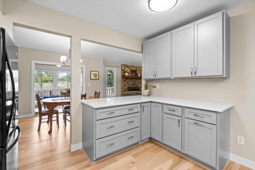 Fully updated with cabinets and counters in 2024