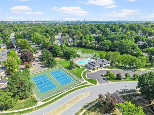 Pickle Ball, Tennis, swimming pool and clubhouse