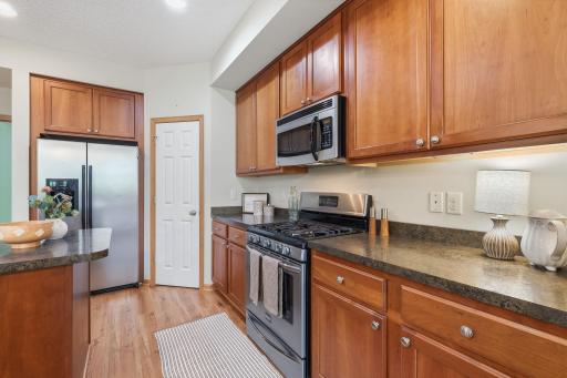 Kitchen with Walk In Pantry