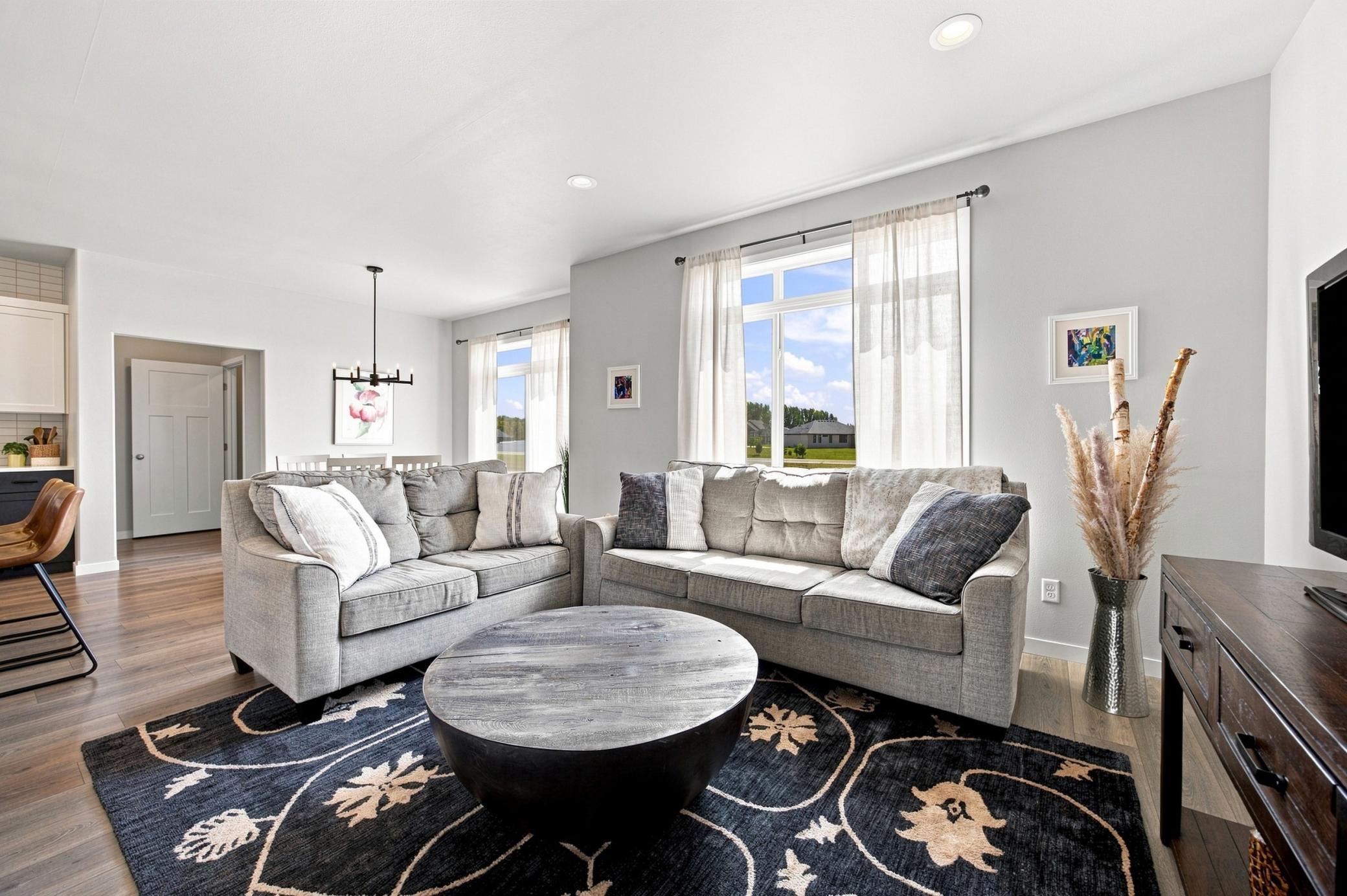 living area - open concept