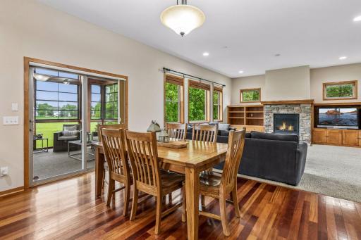 So many areas to entertain and relax!