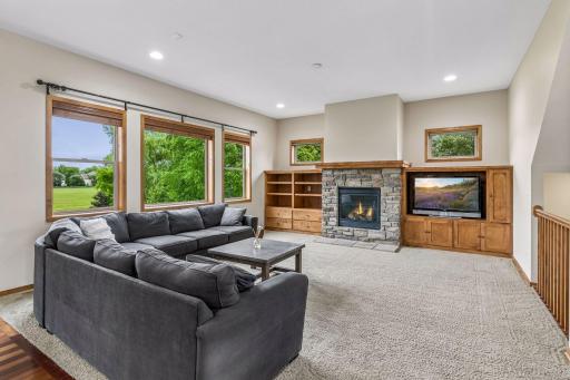 Beautiful main floor living. Cozy fireplace alongside great cabinet space for storage. Fresh paint throughout!
