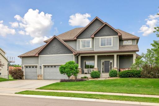 Every angle is beauty. Enjoy the front porch seating area as well.