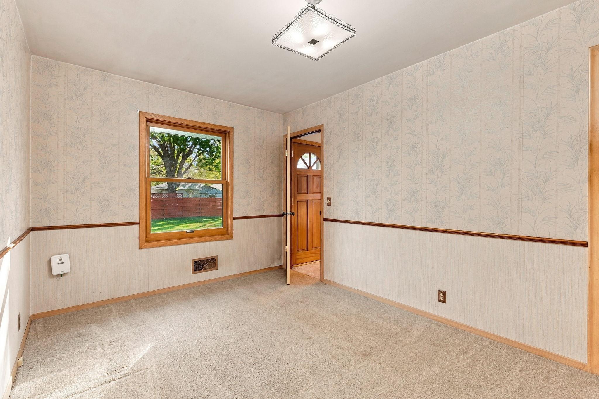 Bedroom 3 or office or dining room on the main level