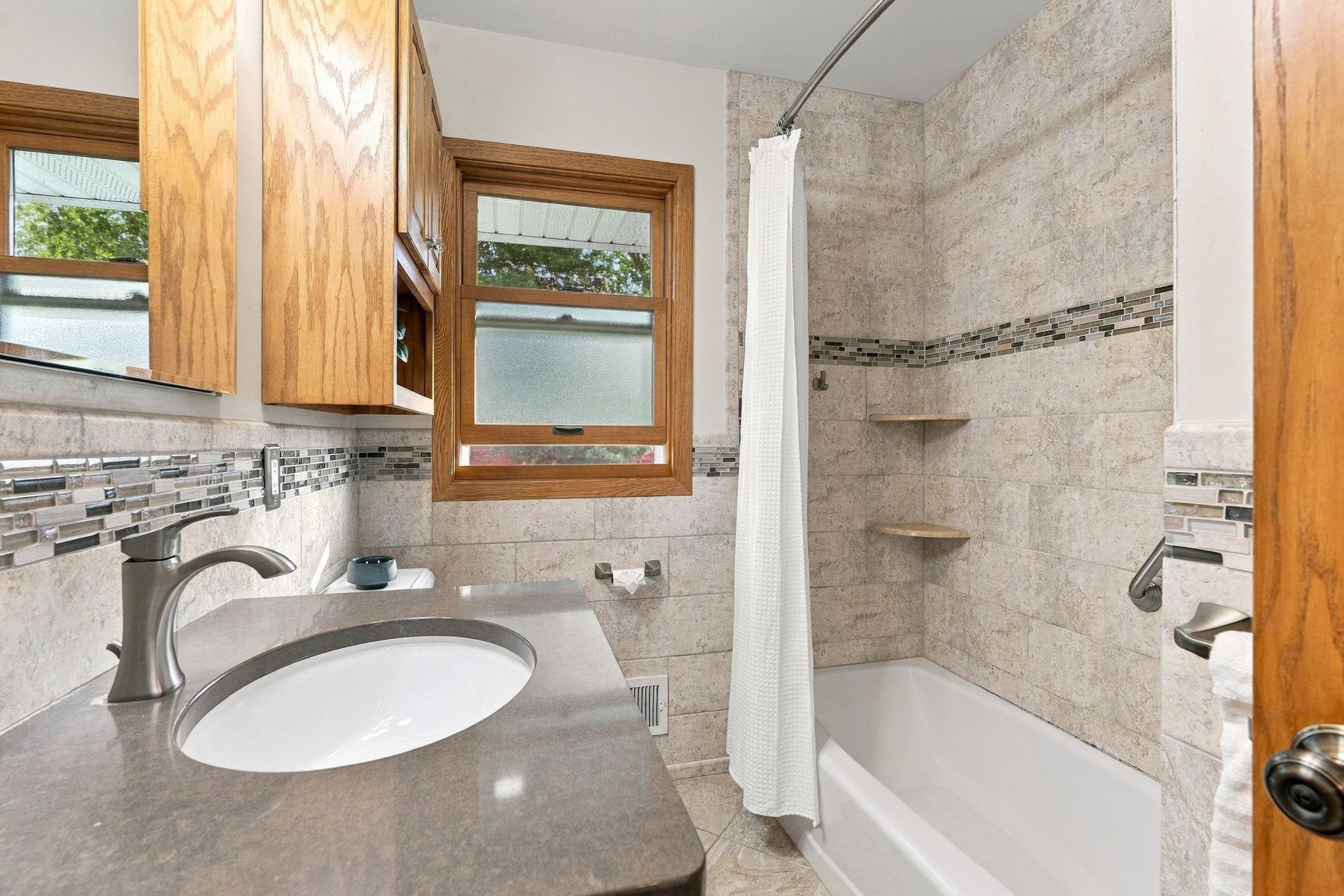 Full bathroom remodel in 2014.