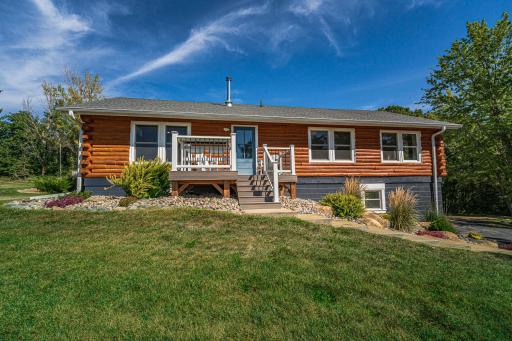 EXTENSIVE RENOVATIONS have been done to the property since the sellers took ownership, including professionally sandblasted, chinked and re-stained logs, NEW ROOF and WINDOWS, and NEW TREX composite decking.