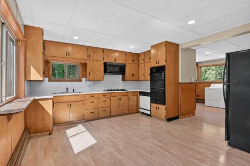 New ceiling and light fixtures