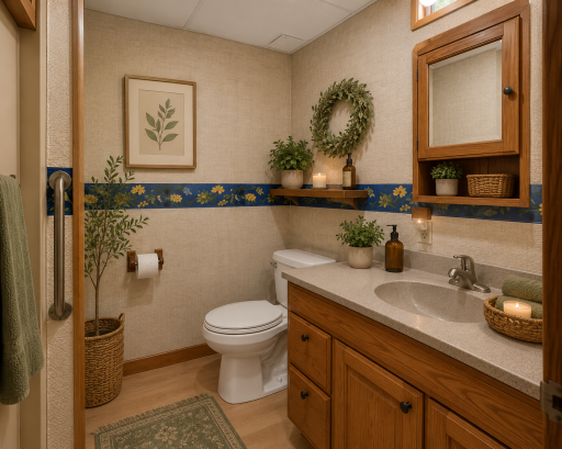 AI generated 3/4 bath
