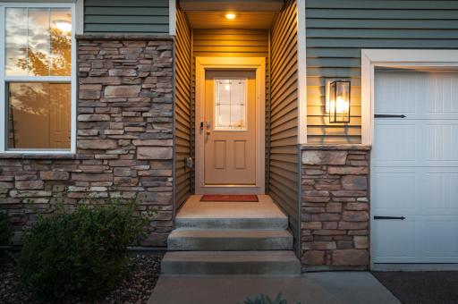 Inviting covered entry