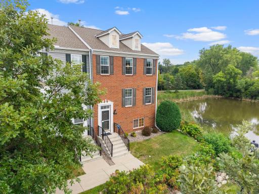 Photo for 510 Village Parkway, Circle Pines, MN 55014 - listing #7134471 End-unit. Pond setting. Perfection! Beautifully maintained townhome move-in ready with an incredible setting!