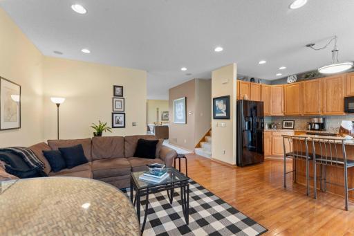 Spacious, versatile floor plan featuring both a living room and family room on the same level, offering multiple inviting spaces to relax, gather, and entertain.