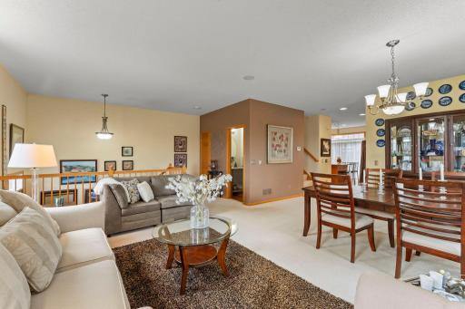 Spacious floor plan. Neutral carpeting and paint.