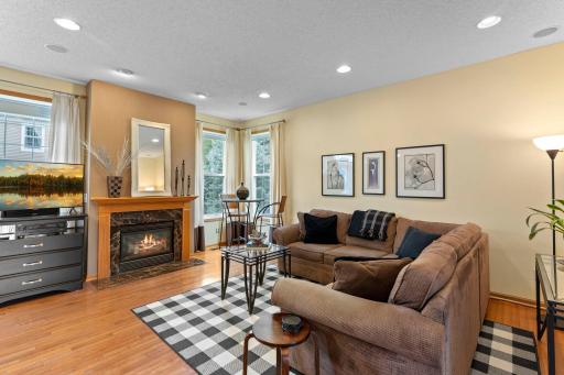 Well maintained and beautiful hardwood flooring!