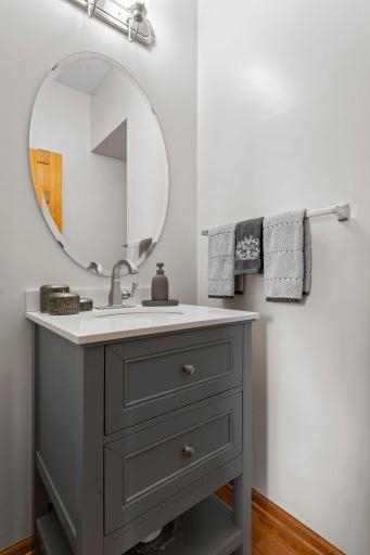 Covenient Main Level 1/2 Bathroom