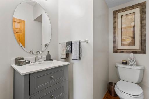 Covenient Main Level 1/2 Bathroom